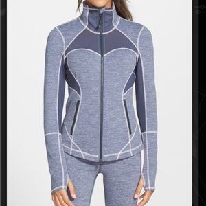 Zella Women's Heathered Blue Performance Jacket